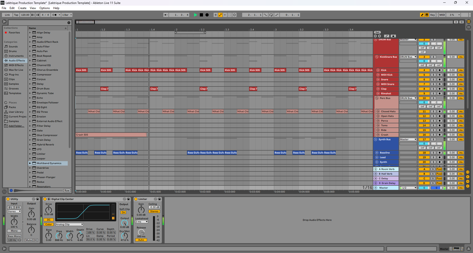Ableton Production Template